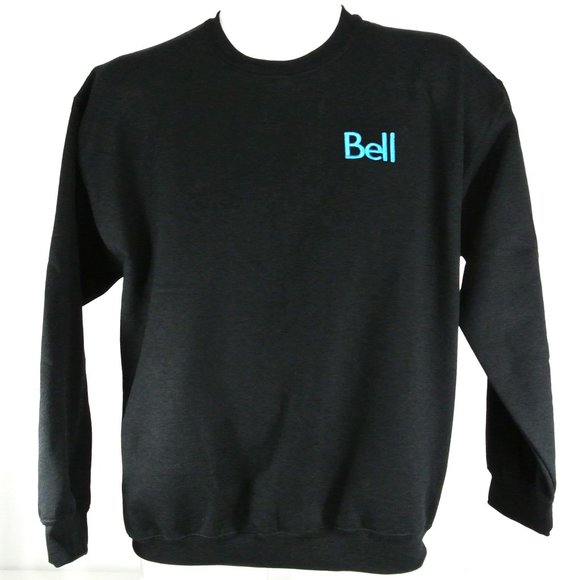 BELL Canada Telephone Employee Uniform Black Sweatshirt NEW Size XL - Picture 4 of 9